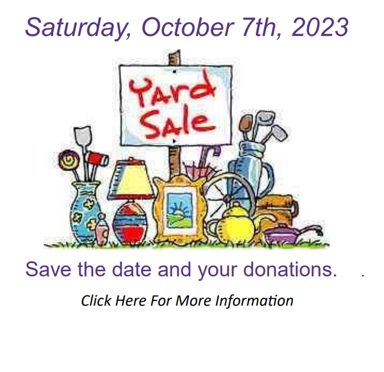 October Yard Sale